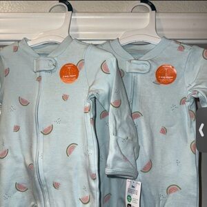 Watermelon Print Baby Onesies